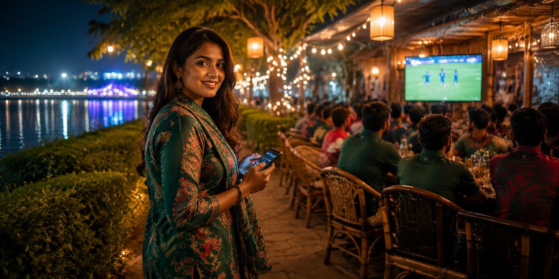 ঢাকার চায়ের বাগানে ক্রিকেট বেটিং করছেন খেলোয়াড়